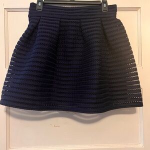 Freestyle Revolution Navy Blue Laced Mini Skirt. Size M